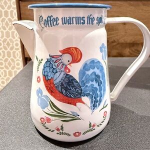 Anthropologie Jennifer Paxton Parker Svenska Teapot missing lid